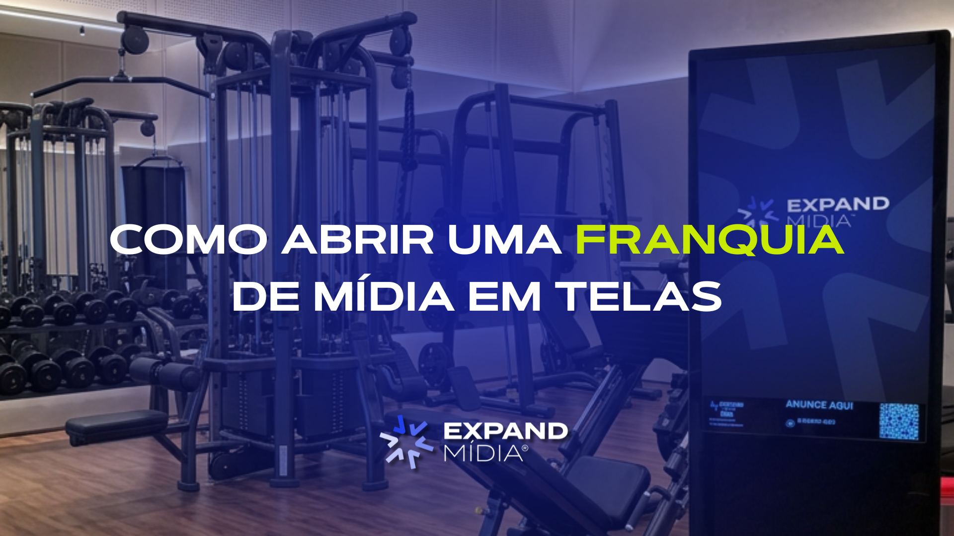Como abrir uma franquia de mídia em telas